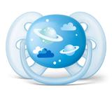 Chupeta Ultrasoft - Azul - Planeta - 6 a 18 Meses - Philips Avent