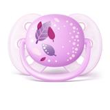 Chupeta Ultrasoft - Rosa - Folhas - 0 a 6 Meses - Philips Avent