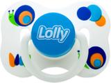Chupeta Zoo Silicone ORTO T2 AZUL Unidade LOLLY