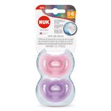 Chupetas de Silicone - Sensitive Soft Girls - S2 - 2 Unidades - NUK