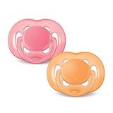 Chupetas Freeflow Bpa 6-18M Rosa Laranja - Philips Avent