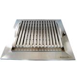 Churrasqueira cooktop elétrica de inox - refracon