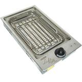 Churrasqueira Elétrica Cooktop Embutir 2000W Inox 110V 127V Cotherm 1941 Life Grill Classic