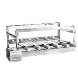 Churrasqueira Giratória Elétrica Mared 6 Espetos Inox Bivolt