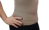 Cinta Abdominal Alta Queima Gordura Less Now Em Neoprene Bege