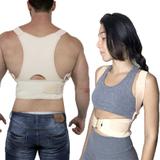 Cinta Corretor Postural Magnético Colete Escoliose