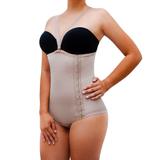 Cinta Modeladora Abdominal Feminina com Fecho Lateral e Alças Destacáveis Flambé