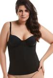 Cinta Modeladora Blusa com Bojo, Zíper e Barbatanas Mondress - Mondress lingerie