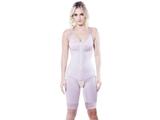 Cinta Modeladora com Alças Finas e Bermuda Meia Perna Delicate Diamante Doron