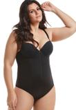 Cinta Modeladora com Bojo e Zíper Mondress - Mondress lingerie