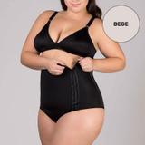 Cinta Modeladora Plus Size Redutora de Medidas Bege ou Preta - PL286-PL285 - Estilo sedutor