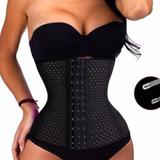 Cinta Modeladora Redutora Abdominal Espartilho Barbatana Abs - Cosmo