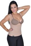 Cinta Slim Modeladora Feminina Less Now Redutora Postural Bege