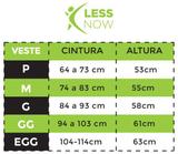 Cinta Slim Modeladora Feminina Less Now Redutora Postural Branca