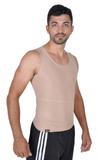 Cinta Slim Modeladora Masculina Less Now Redutora Postural Bege