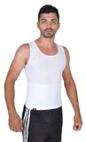 Cinta Slim Modeladora Masculina Less Now Redutora Postural Branca