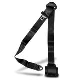 Cinto Segurança 3 Pontos Traseiro Retrátil Gol Quadrado G1 80 a 95 Palio G1 96 a 00 2 Portas Preto - Dialp