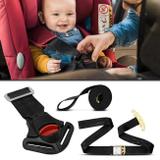 Cinto Segurança Para Cadeirinha Infantil Ajustável Universal Preto G1 9 à 18kg e G2 15 à 25kg - Dialp