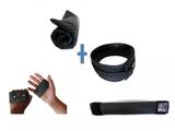 Cinturão Academia + Protetor De Barra + Colchonete Colchão + Luvas Caleira Proteção Palmar - Oferta - Líder fit