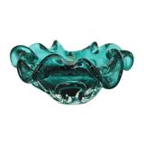 Cinzeiro em cristal murano San Marcos Aspente 24cm esmeralda - Indefinido