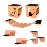 Circuito de Parede Para Gatos Médio - Yan pet