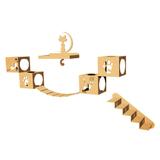 Circuito Playground Para Gatos Carlu Pet House Natural