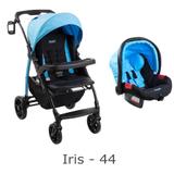 Cj. burigotto modulo pramette+ bebê conforto iris