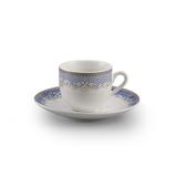 Cj. Xicara De Café E Píres De Porcelana 90Ml Cedro - F9-17224 - Rojemac