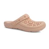 Clog feminino nellie liso 1317-100 - boa onda - rosa quartzo/rosa qu