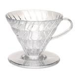 Coador de Café em Acrílico Transparente Hario V60-02
