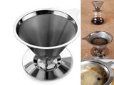 Coador Filtro Café Aço Inox Reutilizável - Original - TAM 101(P) - Uny gift