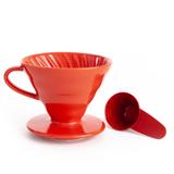 Coador Hario V60 Cerâmica Vermelho Tamanho 02