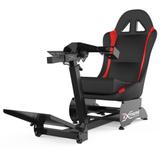 Cockpit Suporte para Volantes Simuladores de Corrida X Retrátil Banco Vermelho, compatível com Logitech, Fanatec e Thrustmaster - Extreme simracing