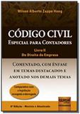 Codigo civil especial para contadores livro ii do direito de empresa - Jurua