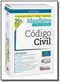 Código Civil MAXILETRA Constituição Federal + Código + Legislação - Rideel