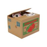 Cofre Cofrinho Gato Gatinho Ladrão Pega Rouba Moedas - Thata esportes