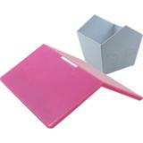 Cofre de Plástico Casinha Telhado Solto Lembrancinhas Rosa - Dubemfest