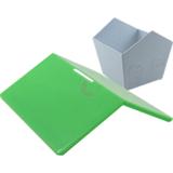 Cofre de Plástico Casinha Telhado Solto Lembrancinhas Verde - Dubemfest
