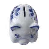 Cofre Porquinho de Porcelana - Monte Sião - Porcelana monte sião
