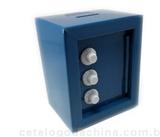 Cofrinho Metal Porta Moedas Com Segredo Numeração Novo - Fercar