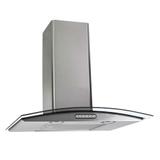 Coifa 60cm Vidro Curvo Slim Parede Nardelli