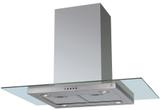 Coifa Arix Brisa Ilha Inox e Vidro 90cm