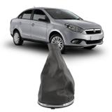 Coifa de Câmbio sem Manopla Grand Siena 2012 a 2018 Novo Palio G5 2012 a 2017 Cinza com Base Cromada - Nat