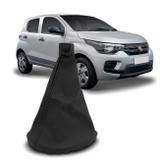 Coifa de Câmbio Sem Manopla Mobi 2016 a 2019 Preto em Courvin - Nat