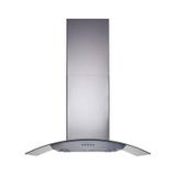 Coifa de Ilha Cadence Gourmet Vidro Curvo 90cm 127V