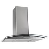 Coifa de Parede 60cm Vidro Curvo Slim Fogatti 110V