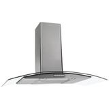 Coifa de Parede 90cm Vidro Curvo Slim Fogatti 220V