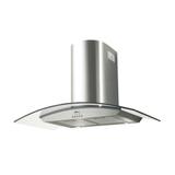 Coifa de Parede 90cm Vidro Curvo Talent Fischer 3 Velocidades