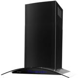 Coifa de Parede Cadence Curvature Black 60cm Touch