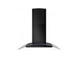 Coifa de Parede Cadence Gourmet Vidro Curvo 90cm Preta 110V CFA392127